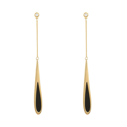 Elegant Black Earrings | Versatile Fashion Statement-Nora Luxe