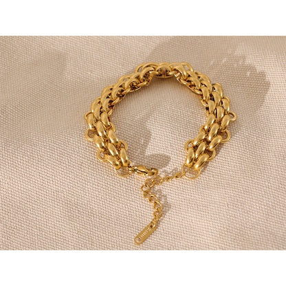 Elegant Charm Bracelet | Silver Plated | Perfect Gift-Gold-plated-Nora Luxe