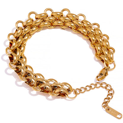 Stylish Silver Plated Charm Bracelet Gift - Pexav