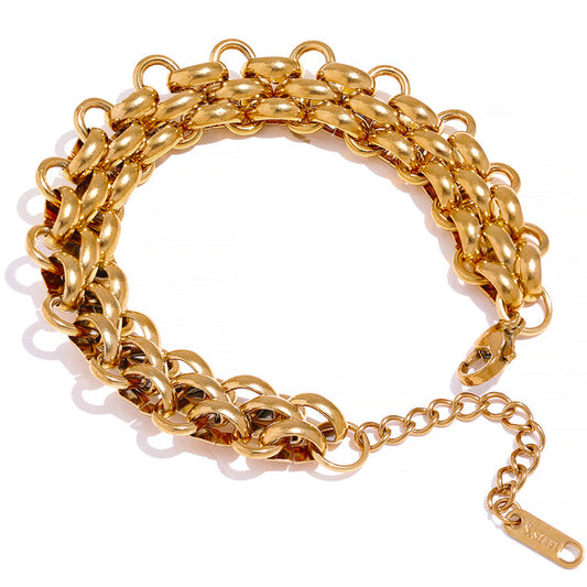 Stylish Silver Plated Charm Bracelet Gift - Pexav