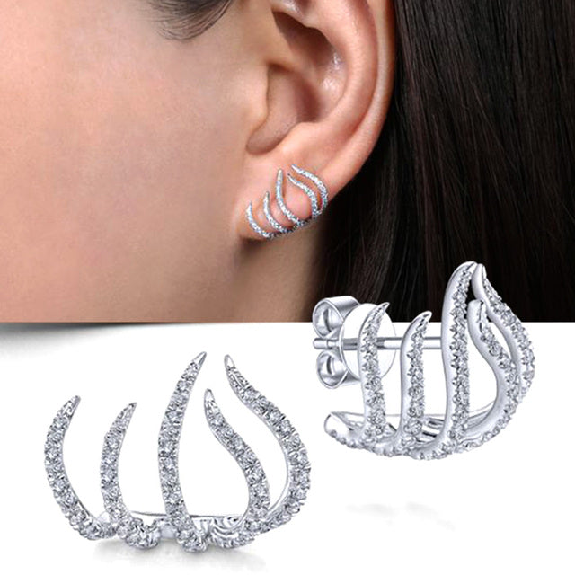 Chic Drop Earrings | Fashionable Ladies Jewellery - Pexav