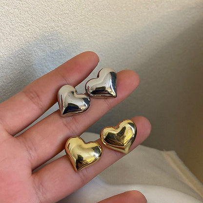 Elegant Heart Earrings | Perfect Gift For Her-Earring set (2-pcs)-Nora Luxe