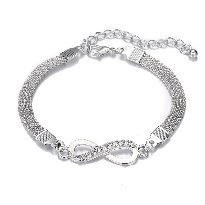 Classic Endless Loop Bracelet | Beautiful Ladies Jewellery - Pexav