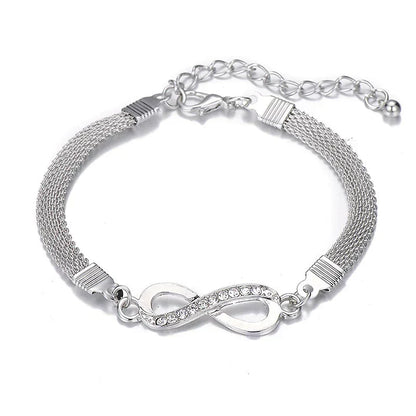 Classic Endless Loop Bracelet | Beautiful Ladies Jewellery - Pexav
