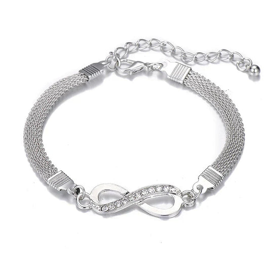 Classic Endless Loop Bracelet | Beautiful Ladies Jewellery - Pexav