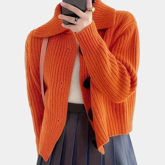 Stylish Women's Open Front Cardigan