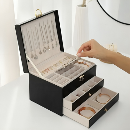 Small Stackable Jewelry Storage Case