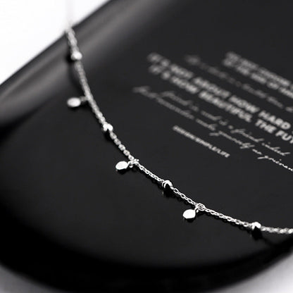 Elegant Silver Teardrop Necklace | Perfect for Every Occasion-Nora Luxe