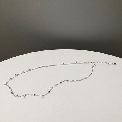 Elegant Silver Teardrop Necklace | Perfect for Every Occasion-Nora Luxe