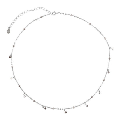 Elegant Silver Teardrop Necklace | Perfect for Every Occasion-Nora Luxe