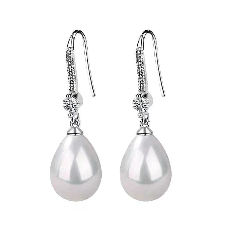 Classic Freshwater Pearl Drop Earrings - Pexav