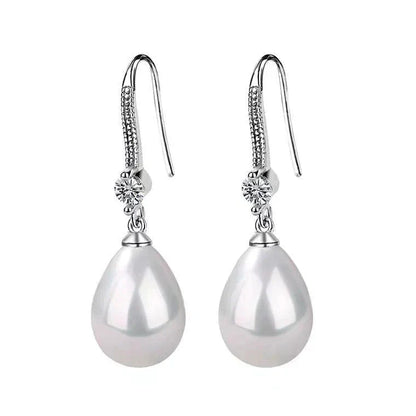 Classic Freshwater Pearl Drop Earrings - Pexav