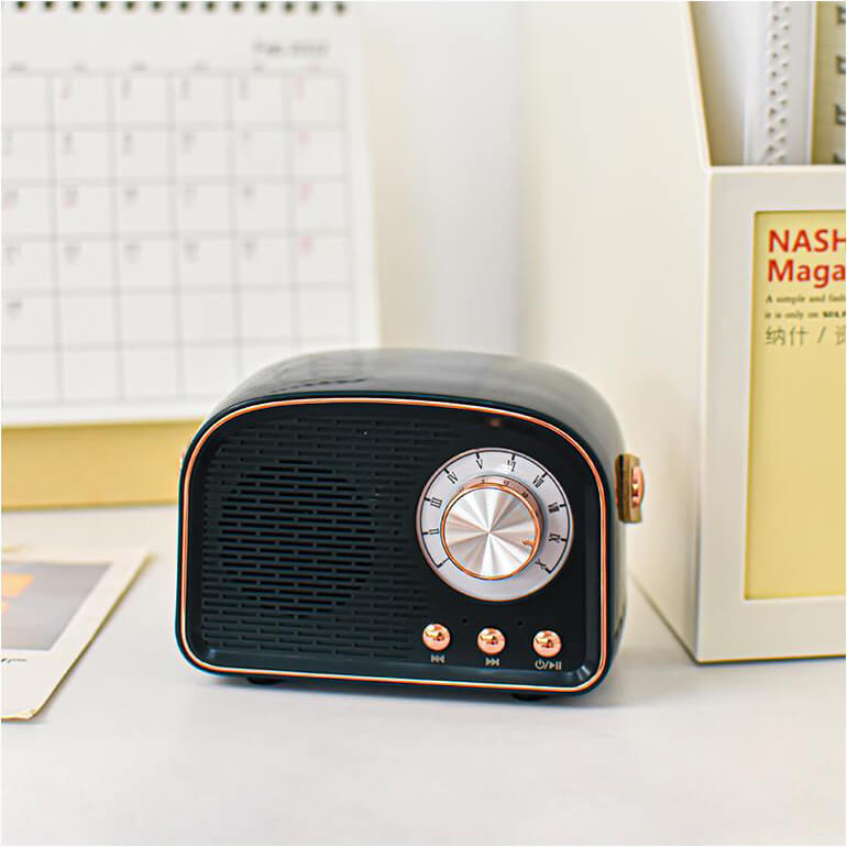 Classic Wireless Speaker with FM Radio