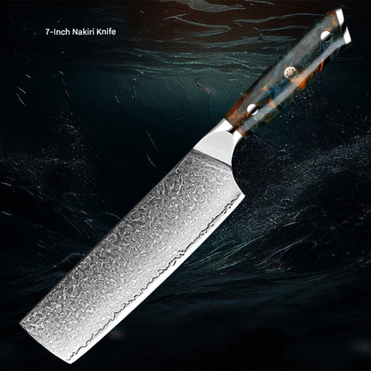 Sharp Premium Damascus Steel Knife Set
