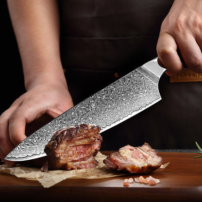 Sharp Premium Damascus Steel Knife Set