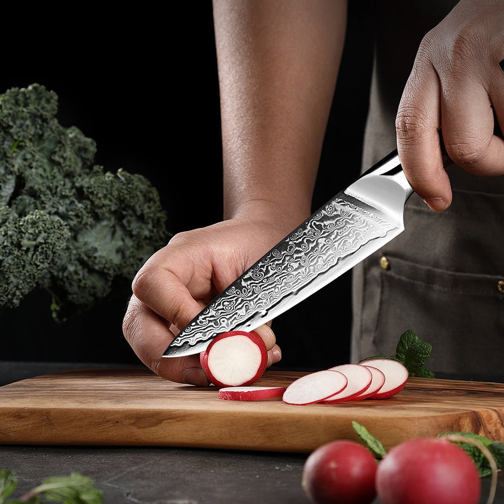 Sharp Premium Damascus Steel Knife Set