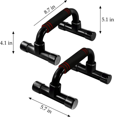 Ergonomic Push-Up Bars with Non-Slip Base-Nora Luxe