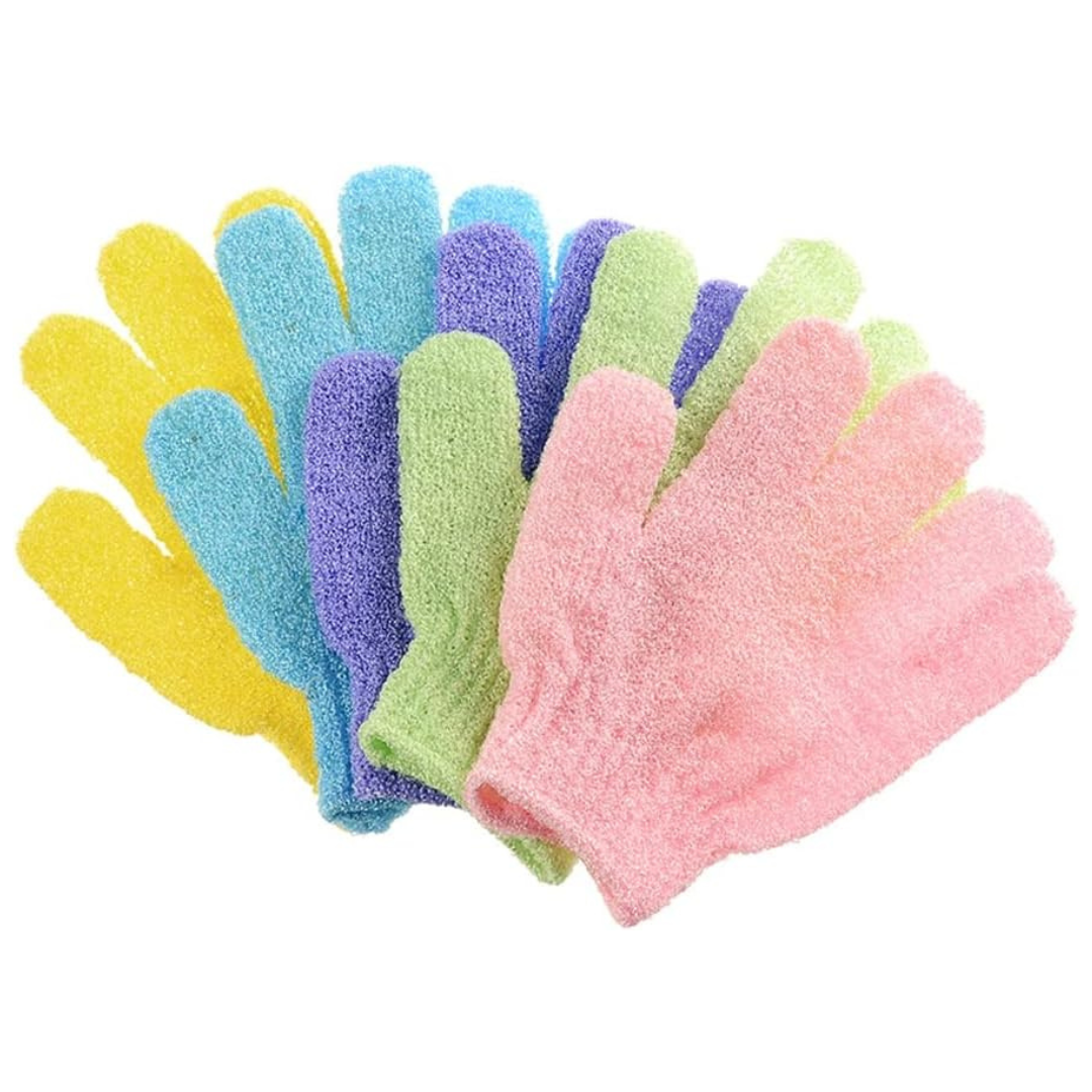 Soft Exfoliating Bath Mitts - 2 Pack - Pexav