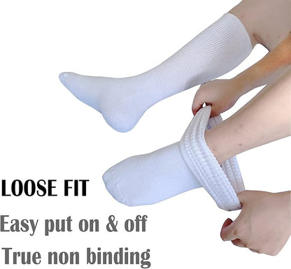 Extra Wide Diabetic & Lymphedema Socks - VitalSox-Nora Luxe