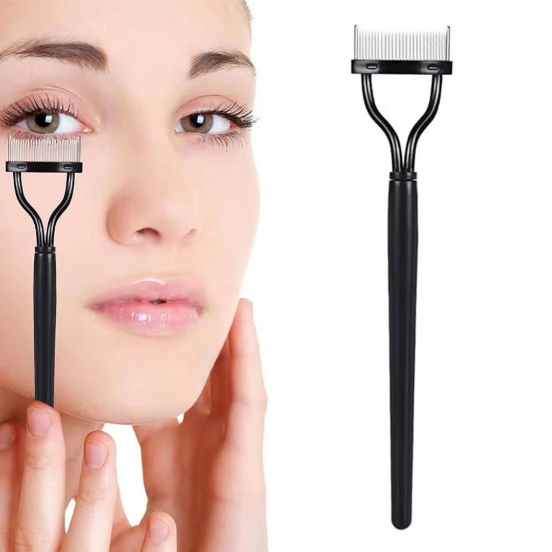Eyelash Comb & Separator - Precision Tool for Perfect Eyelashes-Black-Nora Luxe