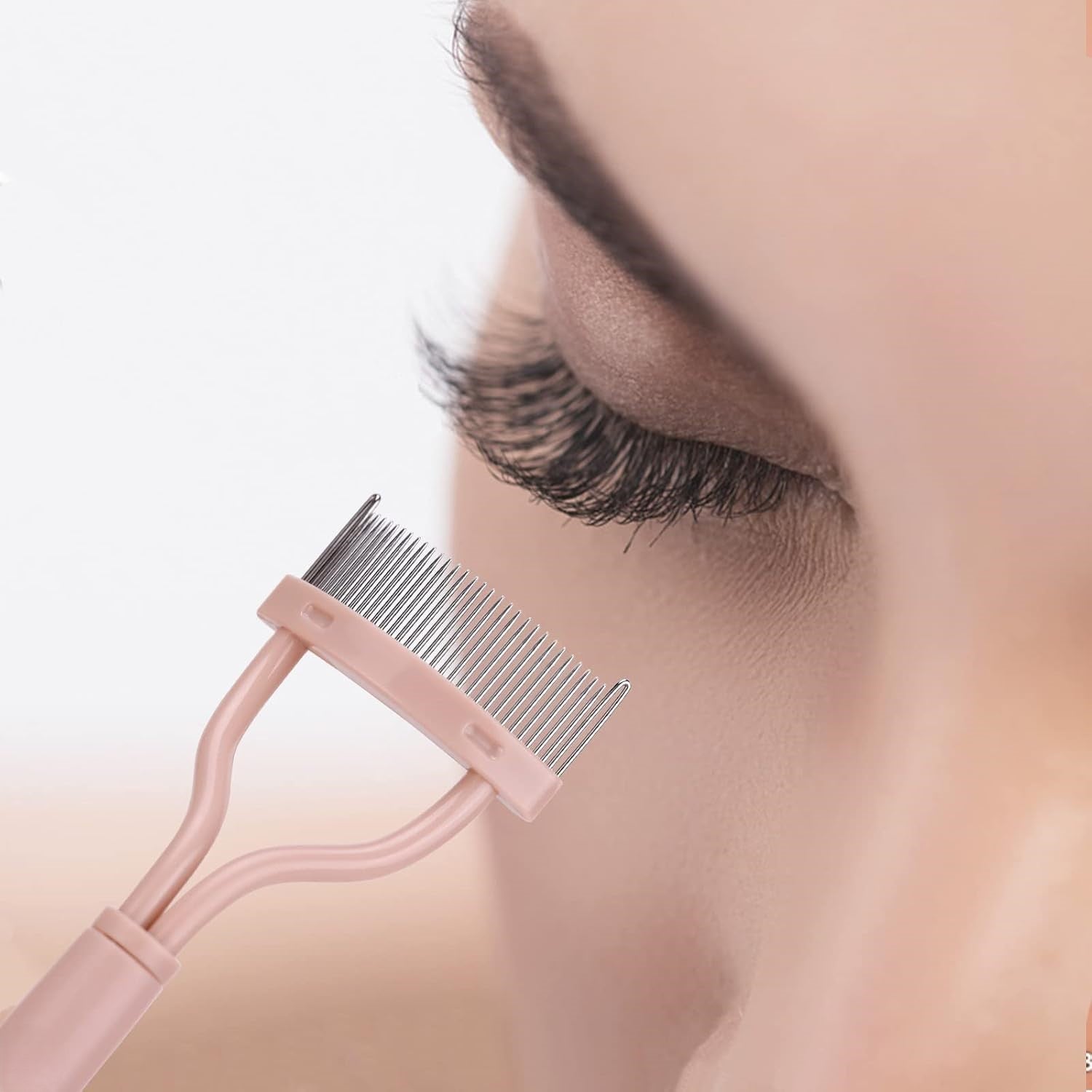 Eyelash Comb & Separator - Precision Tool for Perfect Eyelashes-Black-Nora Luxe