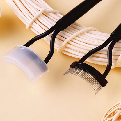 Eyelash Comb & Separator - Precision Tool for Perfect Eyelashes-Black-Nora Luxe