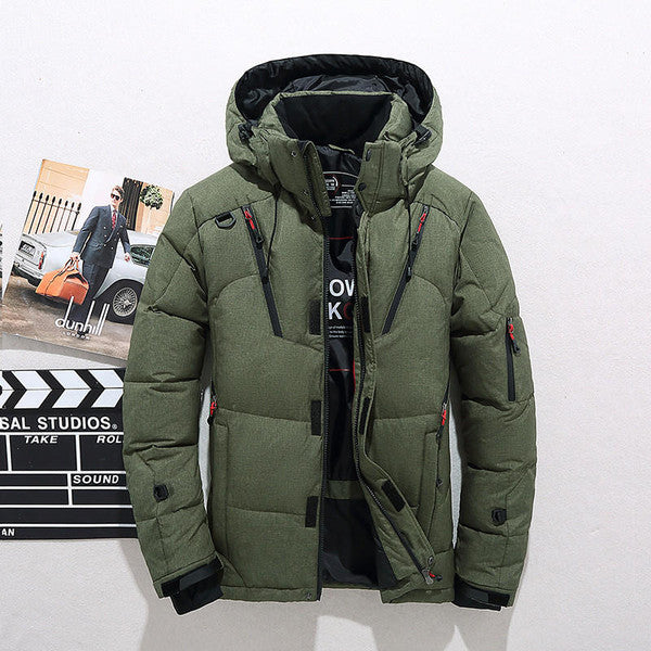 Warm Insulated Down Filled Jacket