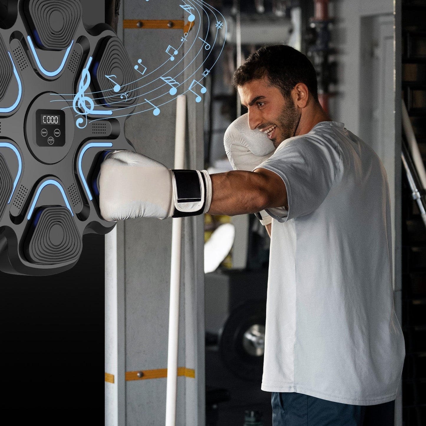 Compact Fitness Punching Bag Machine