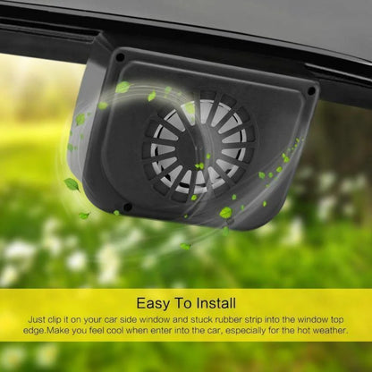 Universal Car Auto Solar Window Vent Fan