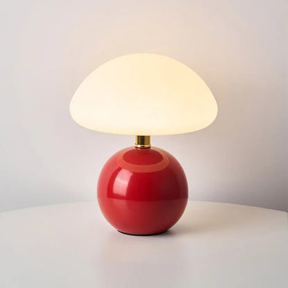 Simple Vintage Fungi Desk Lamp Soft Adjustable Glow