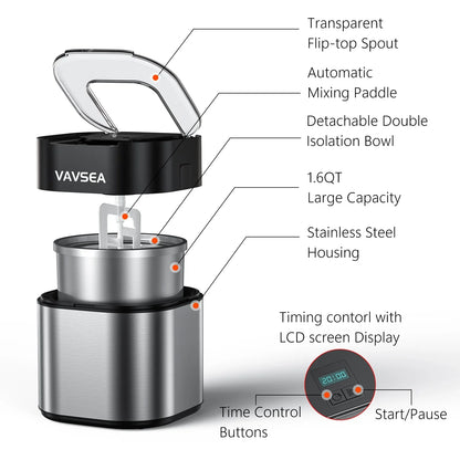Automatic Homemade Ice Cream Machine