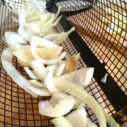 Easy Clean Outdoor Barbecue Grill Basket