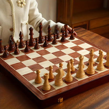 Traditional Wooden Chess Board Game Set