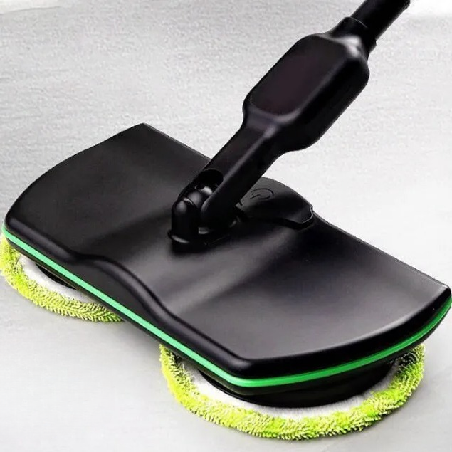 Wireless Rechargeable Floor Mop Cleaner Scrubber