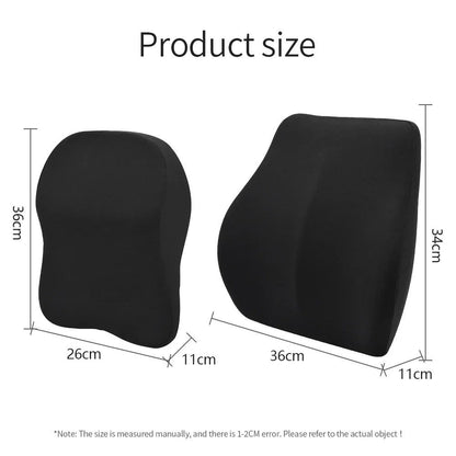 Comfortable Car Seat Back Cushion Pillow