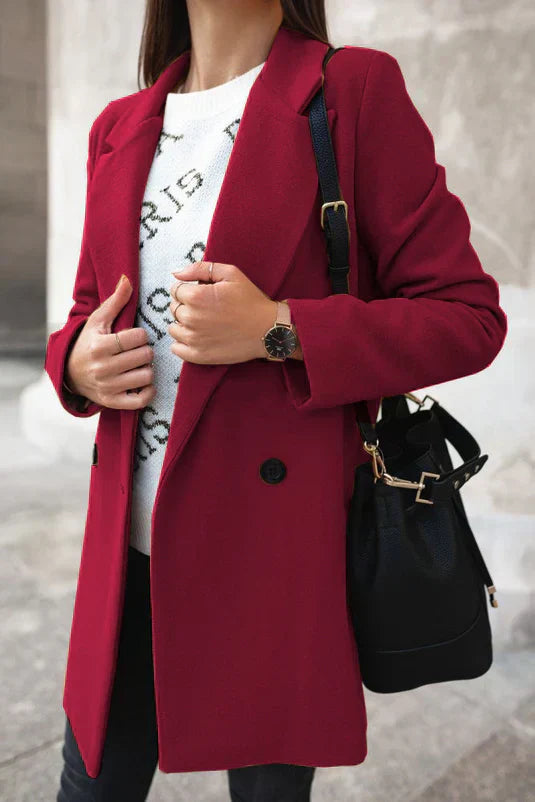 Stylish Women's Warm Winter Coat - Eleanor - Pexav