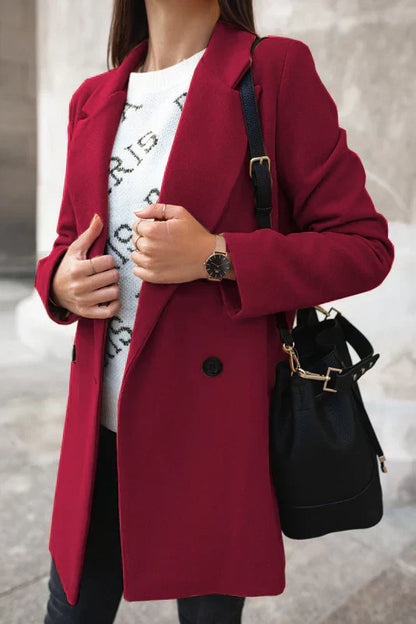 Stylish Women's Warm Winter Coat - Eleanor - Pexav