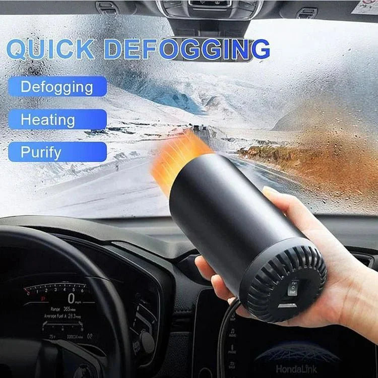 Compact 360° Rotatable Car Heater Blower