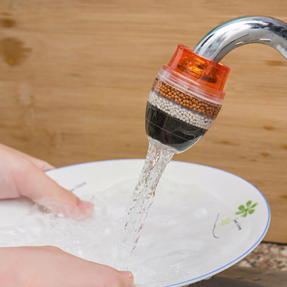 Faucet water filter - PureFlow-Red-Nora Luxe