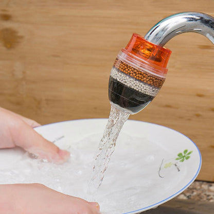 Faucet water filter - PureFlow-Red-Nora Luxe