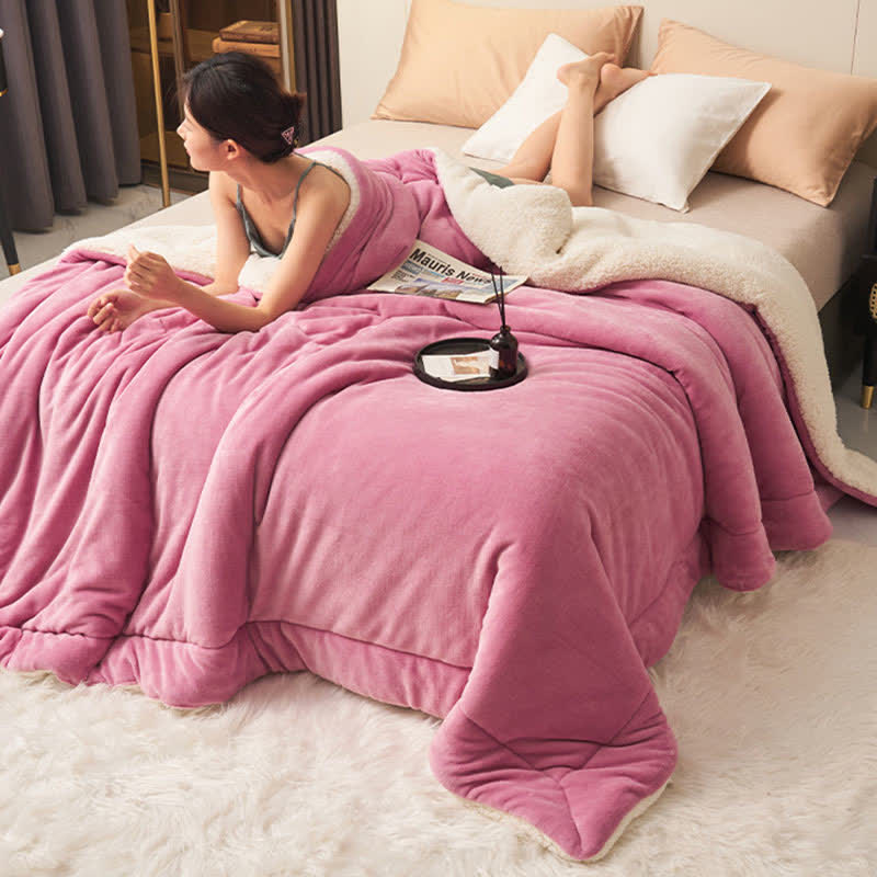 Plush Reversible Shaggy Area Rug – Dense & Cozy