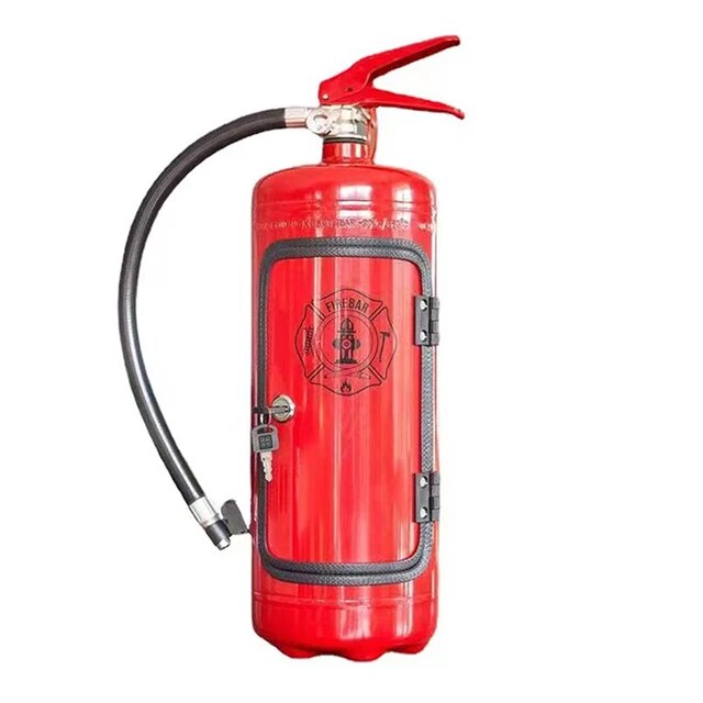 Secret Bottle Fire Extinguisher Storage