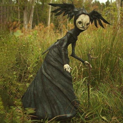 Spooky Witch Figurines Halloween Decorations - Pexav