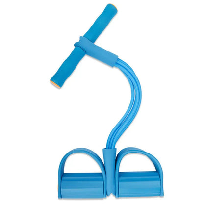 Fitness Resistance Band - FlexoTrainer-Blue-Nora Luxe
