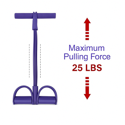 Fitness Resistance Band - FlexoTrainer-Purple-Nora Luxe