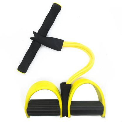 Fitness Resistance Band - FlexoTrainer-Yellow-Nora Luxe