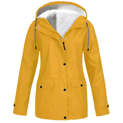 Waterproof Insulated Ladies Rain Coat - Pexav