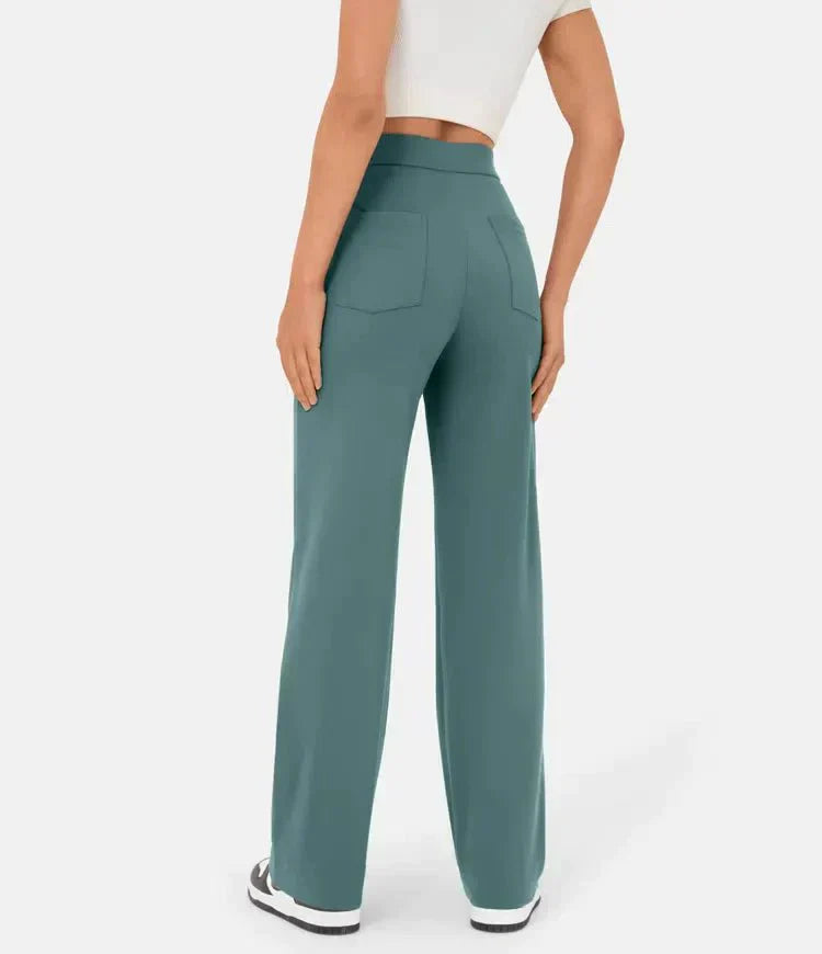 Comfortable Elastic Waist Pants - Luna - Pexav