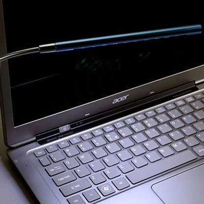 Flexible LED Keyboard Light - LumoBeam-Black-Nora Luxe