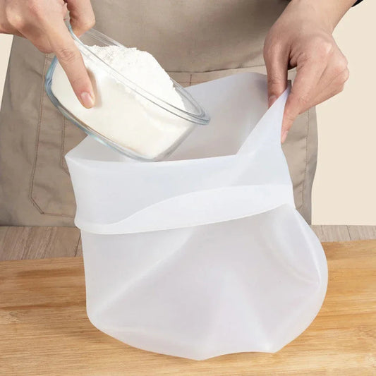 Soft Silicone Pastry Kneading Bag Set - Pexav